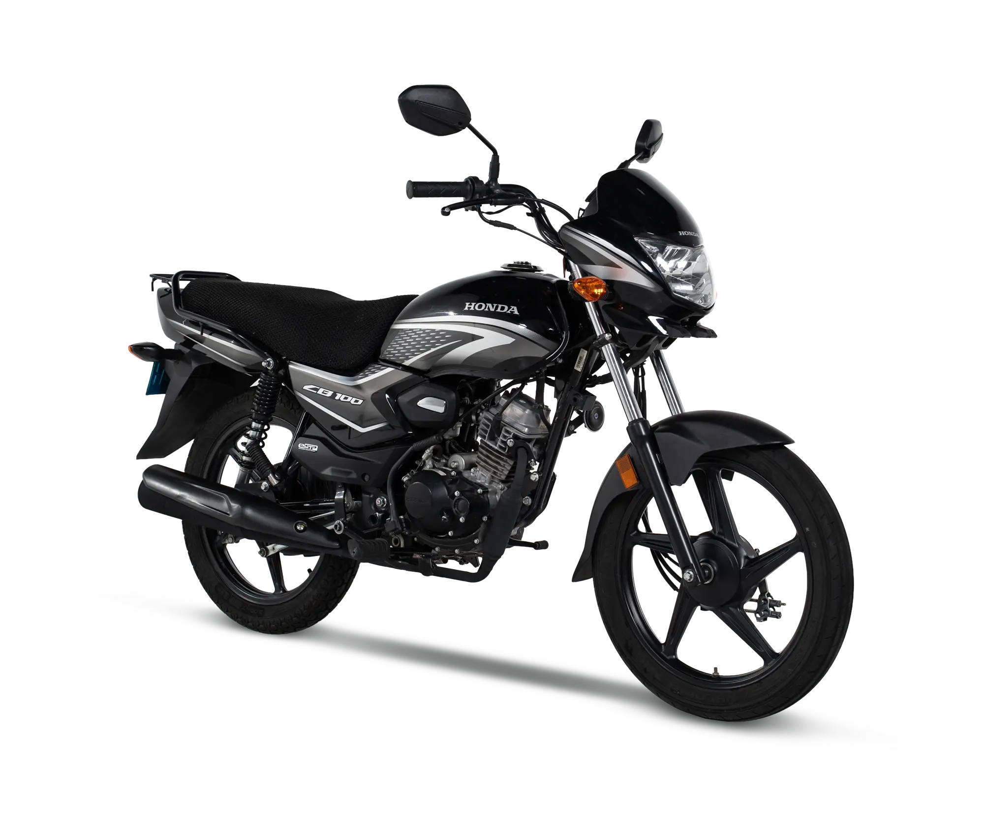 CB 100 lateral negro/gris