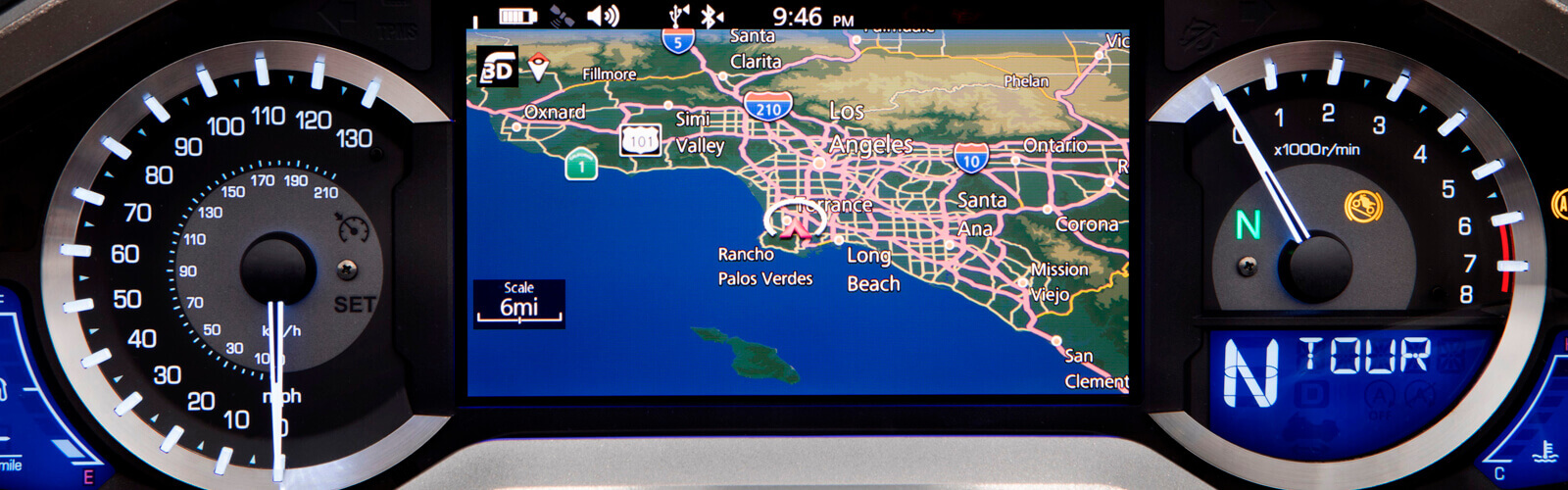 Sistema de Navegación Apple car play y android auto.