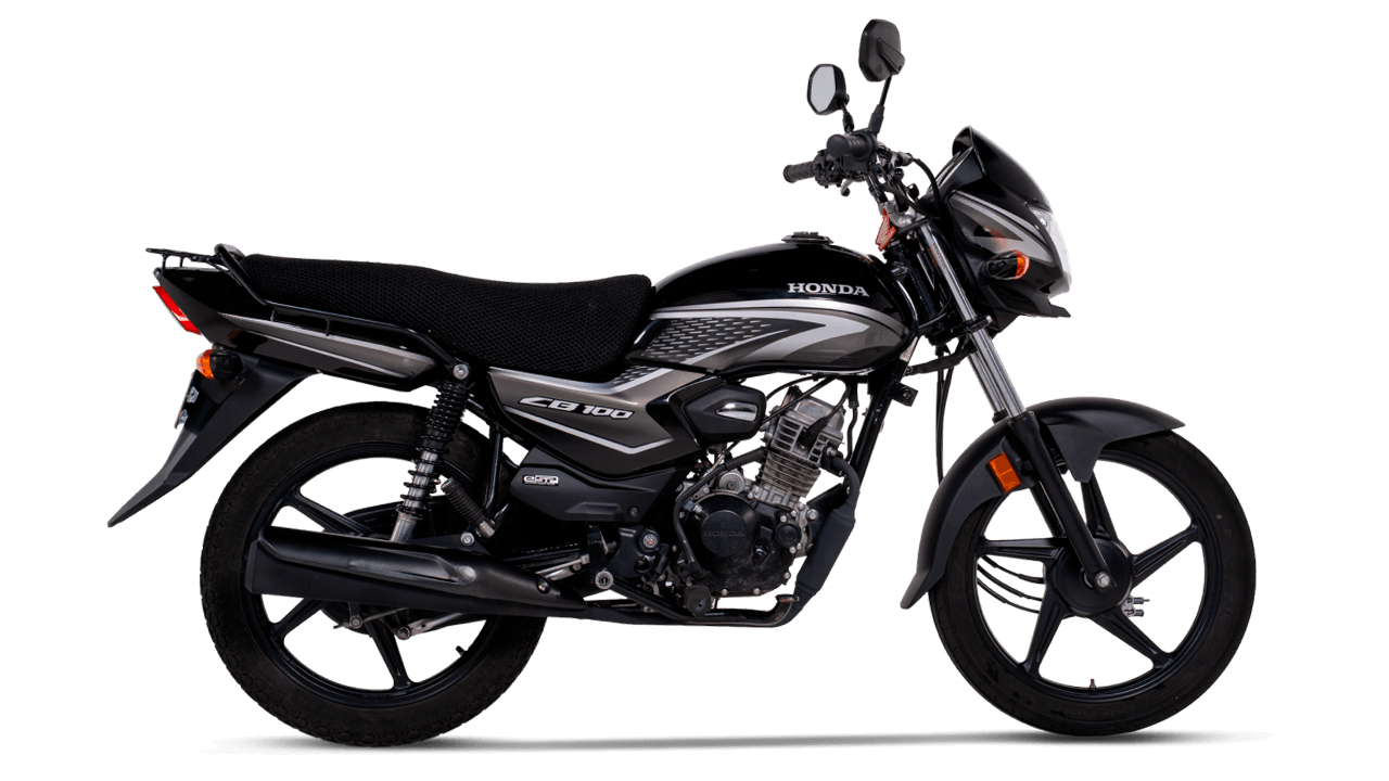 CB 100 lateral negro/gris