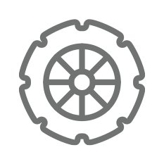 Icono rueda