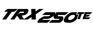 TRX250TE-logo