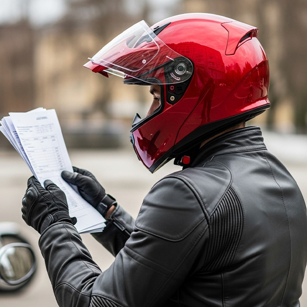 Documentos necesarios para comprar moto