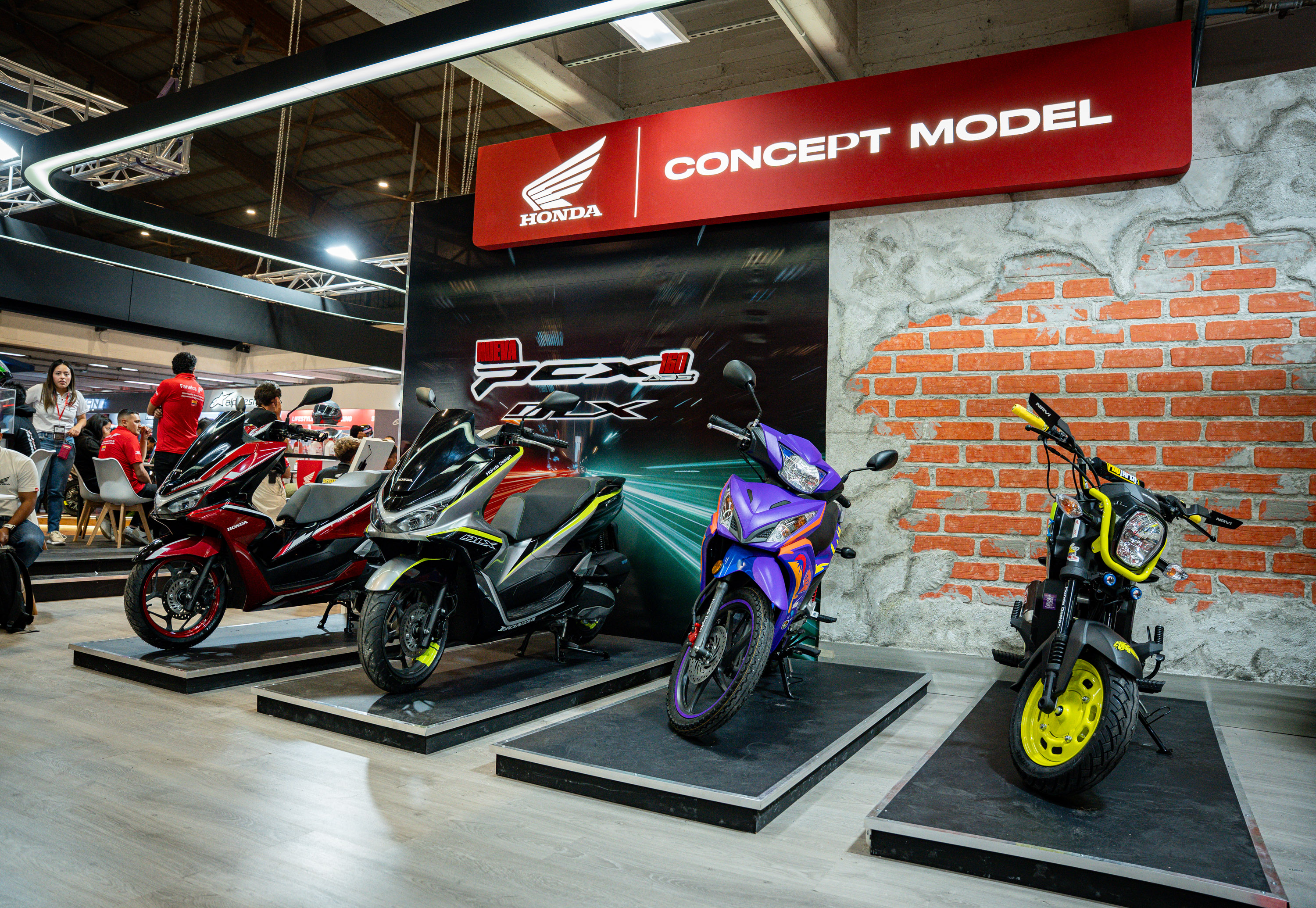 motos honda en expo 2 ruedas