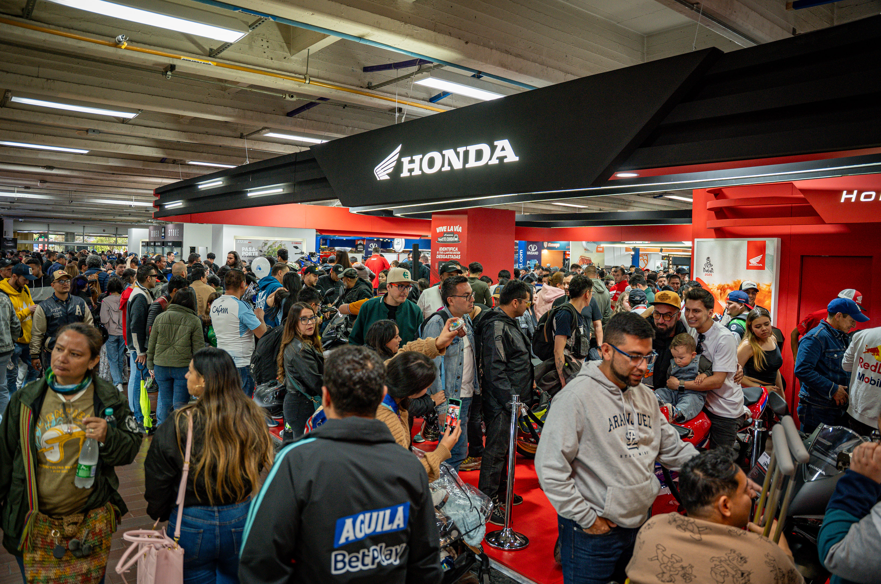 Stand de honda moto expo 2 ruedas