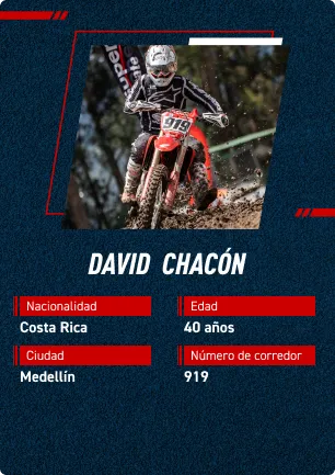 Card David Chacon reves