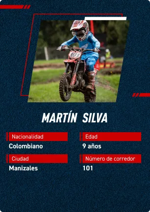 Card Martín Silva reves